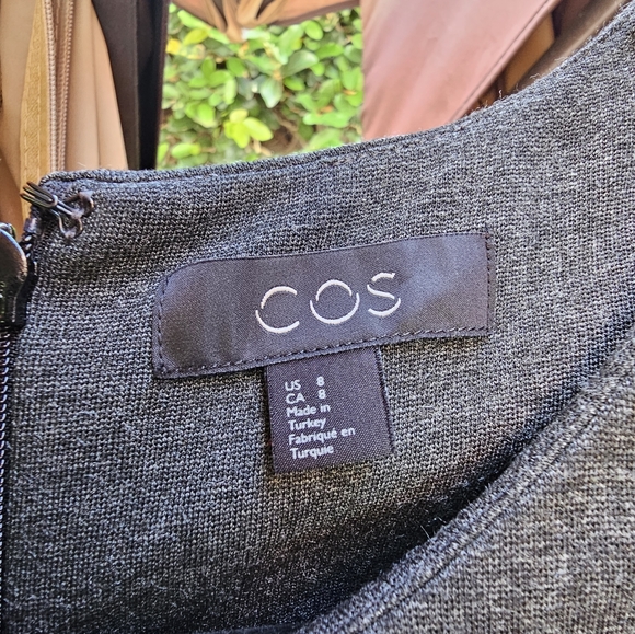 COS long sleeve maxi dress - Picture 4 of 5